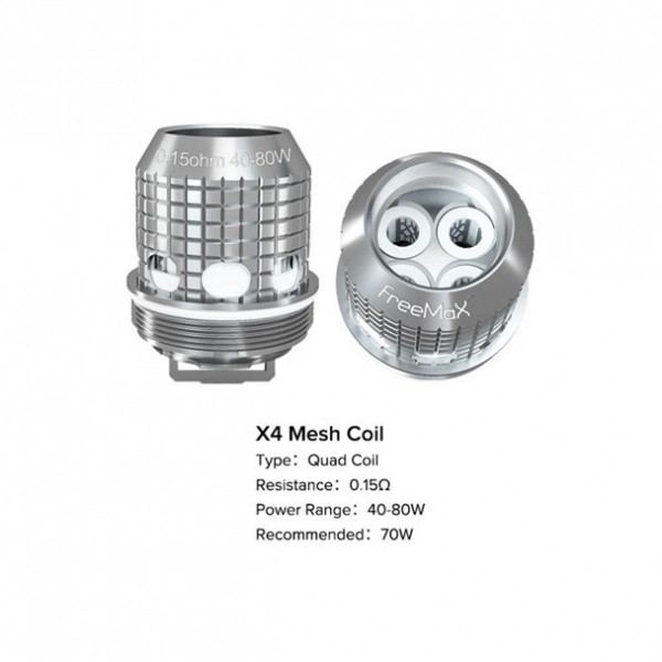 FreeMax Fireluke M/TX Replacement Coils (Pack of 5)