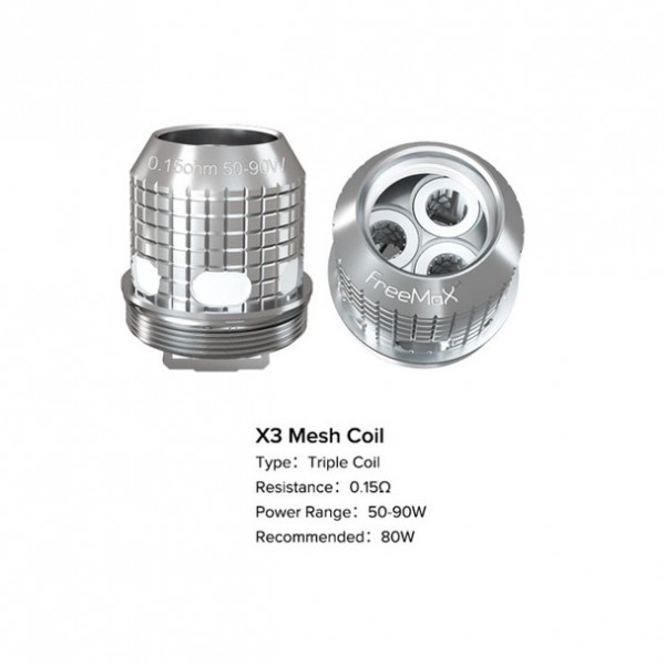 FreeMax Fireluke M/TX Replacement Coils (Pack of 5)