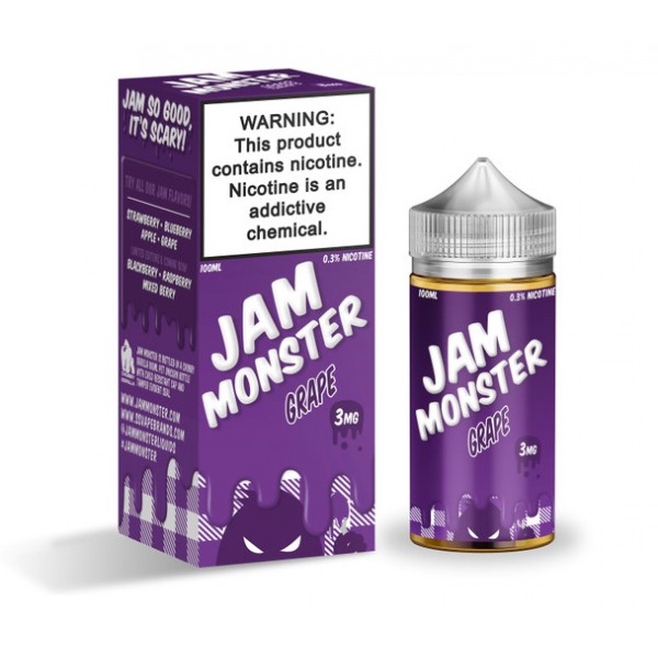 Grape Jam E-Liquid 100ml by Jam Monster E-Juice