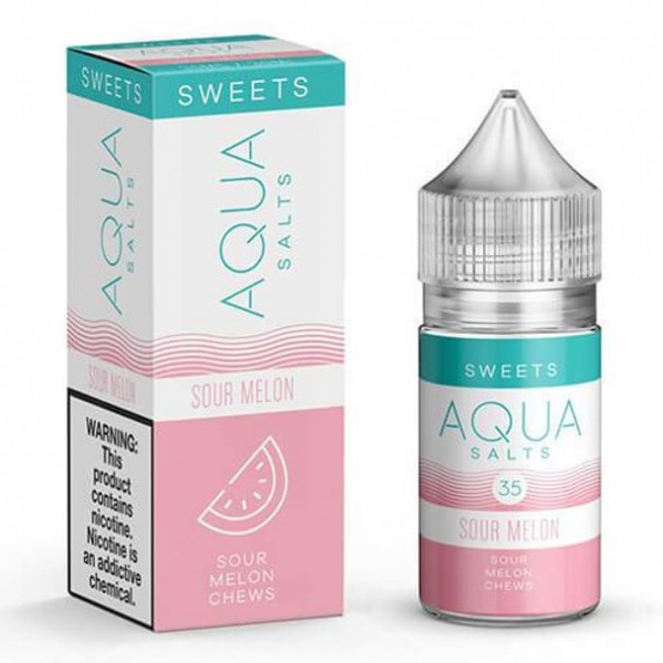 Sour Melon Salts E-Juice by Aqua Salts Sweets E-Liquid 30ML