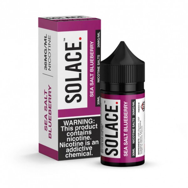 Solace Sea Salt Blueberry 30ml E-Juice