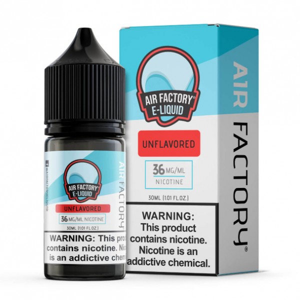 Air Factory Salt Unflavored 30ml E-Juice