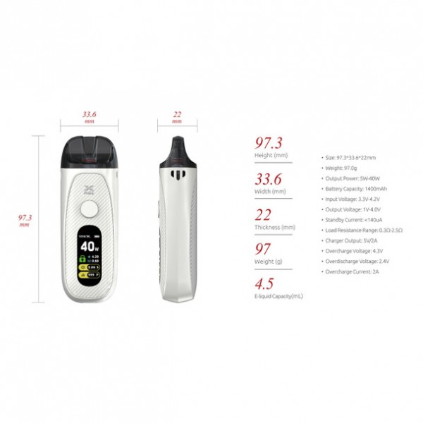 SMOK POZZ X 40W Pod Kit