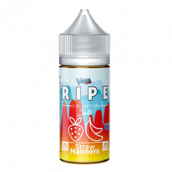 Ripe Ice Salts Collection Straw Nanners 30ml E-Liquid